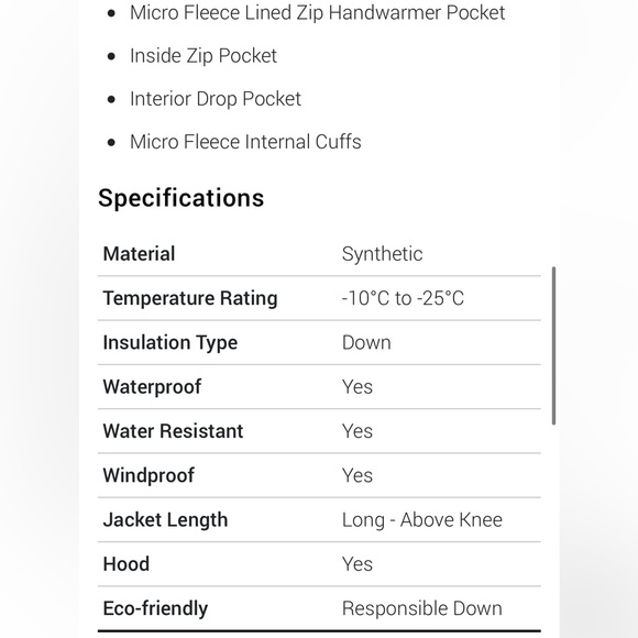 Marmot Montreal Long Coat - Women's - Picture 6 of 6